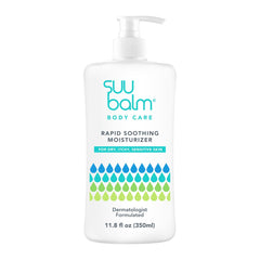 Suu Balm Intense Itch Relief Cream bottle with cooling menthol for fast itch relief.