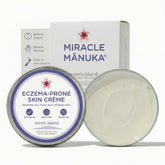 Sven's Island Miracle Manuka Cream jar front for soothing sensitive skin hydration.