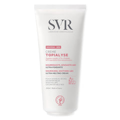 SVR Topialyse cream with shea butter provides a velvety, comfortable feel for dry skin