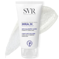 SVR Xerial 50 Foot Gel bottle close-up for fast absorption and hydration