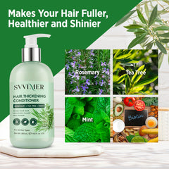 Svvimer Shampoo and Conditioner set on sink ready for routine