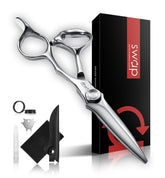 SWAP professional hair cutting scissors with angled blade for precise cuts