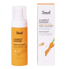Sweet Chef carrot ginger salicylic acid pore cleanser bottle front for daily blemish-prone skin.