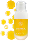 Sweetsation Therapy YUNASENCE ORCHIDEE VITAE bottle pour shows premium facial oil for radiant skin