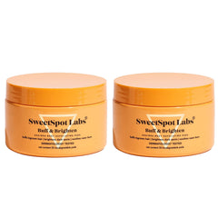 SweetSpot Labs Buff & Brighten daily pads pack for gentle exfoliation and smoother skin