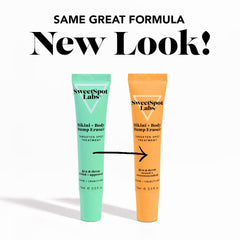 SweetSpot Labs ingredient spotlight with niacinamide and bentonite for balanced tone.
