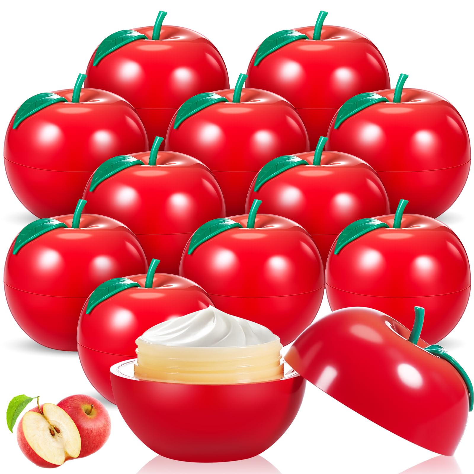 Swiffen apple hand cream set packaging showing twelve mini tubes, ideal gift for women