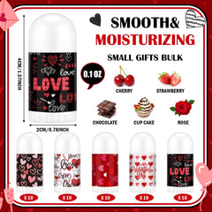 Swiffen Valentine lip balm cherry flavor for smooth, kiss-ready lips