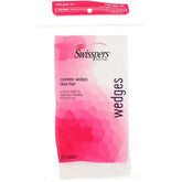 Swisspers cosmetic wedges with soft texture enable smooth, even blending for liquids, creams, and powders.