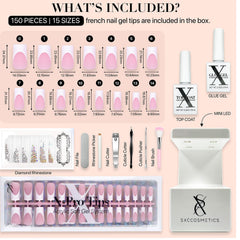SXC customizable-fit set with multiple sizes for a secure salon-like fit at home.
