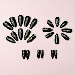 SXTSZJ 24-piece nail extensions in storage box for easy DIY manicure