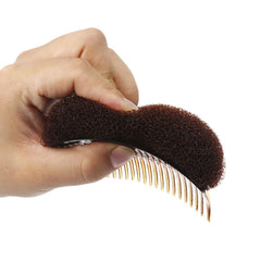 SYBL base inserts bun maker adds lift for elegant updos