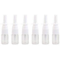 SYBL nasal spray bottle 5ml clear with cap for travel and convenience.