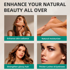 SYLVANA castor oil hydrates skin for improved softness and elasticity.