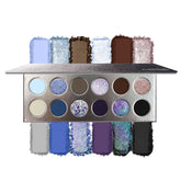 SZDYM professional Super Shiny 12 Color Palette front view for bold blendable eye looks