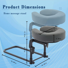 Tademis bed headrest with tool-free assembly for quick setup