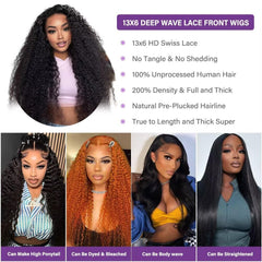 Tagota lace front wig hairline detail showing natural look.