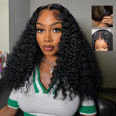 Tahikie 7x6 HD lace front wig with Burmese curly texture and natural scalp look.