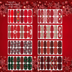 TailaiMei self-adhesive nail wraps applied directly on nails