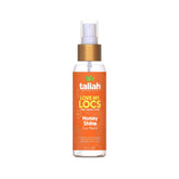 Taliah Waajid Honey Shine Loc Sheen bottle delivering instant shine and hydration to locs.