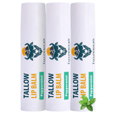 Tallowbourn peppermint lip balm jar for refreshing lip hydration.