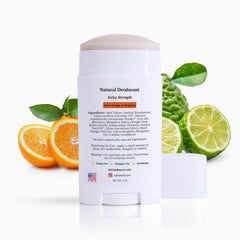 Tallowbourn deodorant stick close-up highlighting beef tallow base.