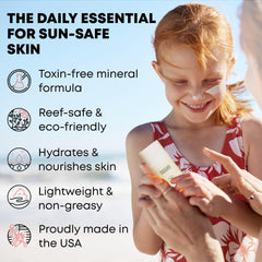 TALLOWRX body application for all-day sun protection on skin