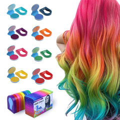 TALLSOCNE Hair Chalk 8-color pack for creative kid styling