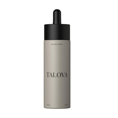 TALOVA Botanical Elixir 2oz bottle ready for lightweight daily hydration.