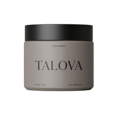 TALOVA balm texture close-up showing rich tallow base for nourished skin