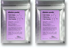 Talsen Chemicals Allantoin powder packaging for easy DIY skincare hydration.