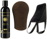 Tan Physics Sunless Tanner 8oz bottle showing natural color balance for a smooth glow.