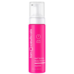 Tanceuticals Express Self Tanning Mousse bottle for a natural, sun-kissed look