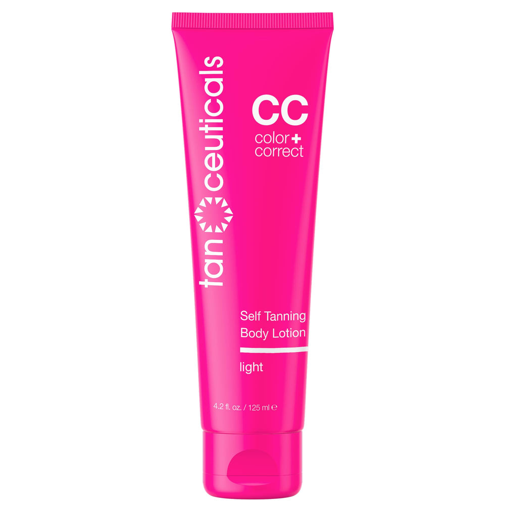 Tanceuticals Self Tanning Body Lotion Light bottle for a natural even glow