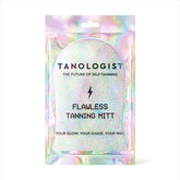 Tanologist Flawless Mitt applying mousse for smooth, streak-free color