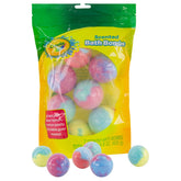 Taste Beauty Crayola colorful scented bath bombs bag with seven fizzies for kids