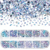 Tatiwoo mini nail stones flowers for vibrant floral nail art ideas.