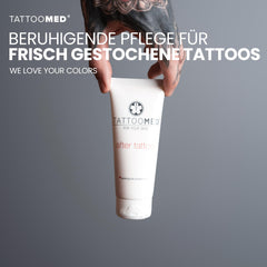 TattooMed After Tattoo bottle and packaging for convenient care