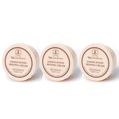 Taylor of Old Bond Street sandalwood shaving bowl with cream for a classic grooming ritual
