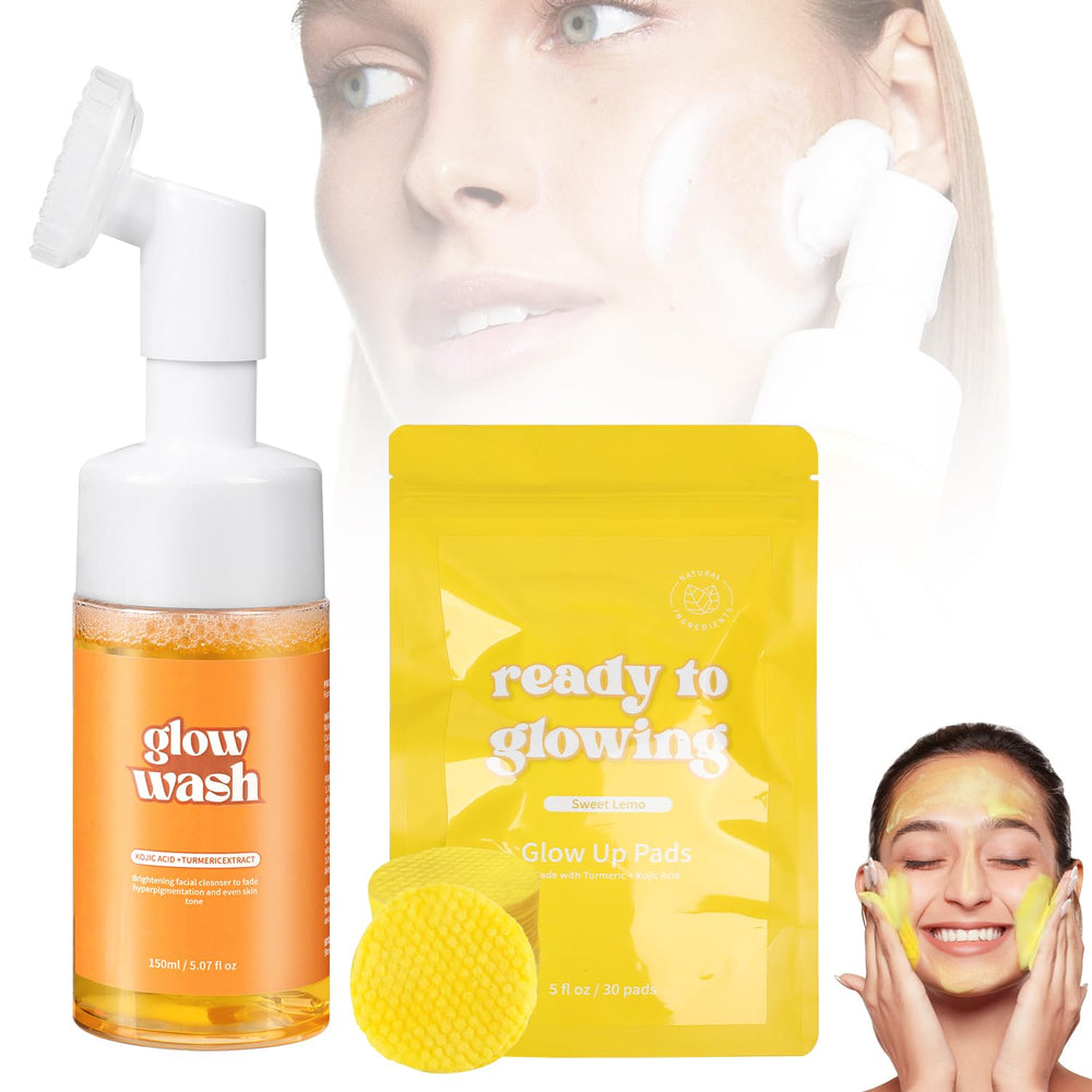 Tbexem Turmeric Face Wash foam bottle for gentle daily cleansing