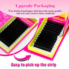 TDANCE classic lash extensions 11mm demonstrate precise 0.05mm thickness for clean bases.