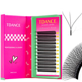 TDANCE YY Lash Extensions premade fans for instant volume