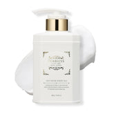TEABLESS Lily Musk White Tea Lotion packaging shown for daily hydration and branding