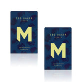 Ted Baker M EDT duo pack bottle front, elegant everyday fragrance design