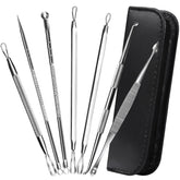 Teenitor 7-in-1 pimple popper kit ready for precise blemish extraction.