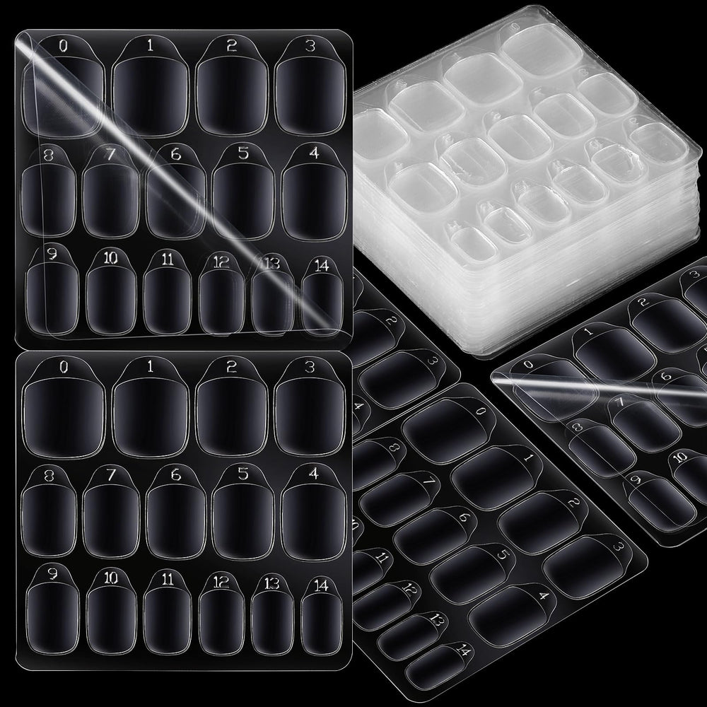 Teenitor adhesive tabs close-up showing 0-3mm slim design for natural wear