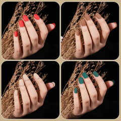 Teenitor 100/180 grit file helps shape nails to fit natural nails.