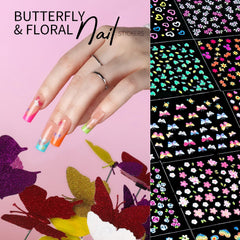 Easy application using self-adhesive Teenitor stickers on nails.