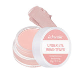 TEEROVA Under Eye Brightener swatch in light pink conceals dark circles.