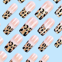 Teilihai medium square press-on nails for quick manicures